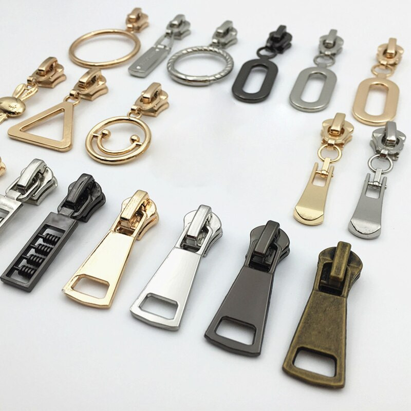 Uus saabumine 1 tk metallist liugur, mis sobib metallist tõmblukuga eemaldatav tõmbeautomaatne lukk riidekott Aksessuaarid P130