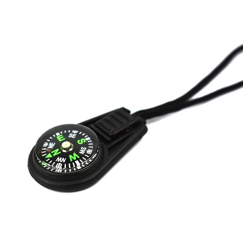 10 tk kompassi nöör tõmblukuga pea taktikaline seljakott riided lukuga pea teisaldatavus mini välivarustus ellujäämiskompassi tarvikud