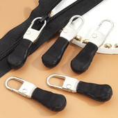 5 бр. Подвижна катарама с цип Издърпайте езичето Ремонт на пухено яке Раница Аксесоари за дрехи Метална дърпаща дърпаща ключалка Висулка за глава