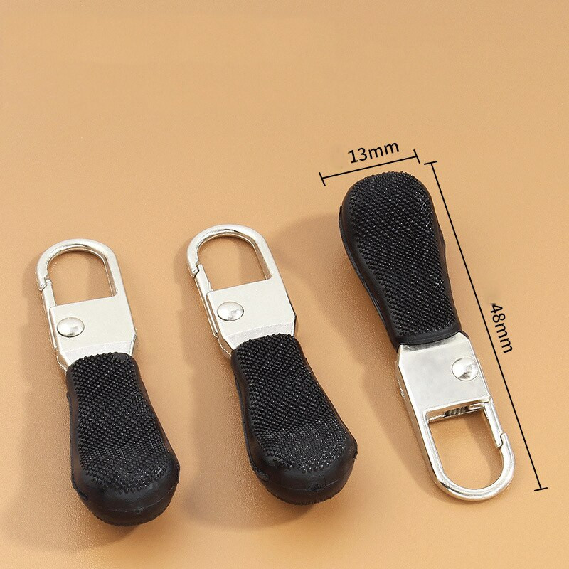 5 бр. Подвижна катарама с цип Издърпайте езичето Ремонт на пухено яке Раница Аксесоари за дрехи Метална дърпаща дърпаща ключалка Висулка за глава