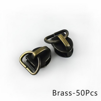 50/100 tk 5# tõmblukuga liugur D rõngas tõmbluku tõmbepea nailonist tõmblukud kott riided jope tõmblukud tõmbed parandus isetehtud õmblustarvikud