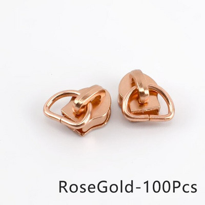 50/100 tk 5# tõmblukuga liugur D rõngas tõmbluku tõmbepea nailonist tõmblukud kott riided jope tõmblukud tõmbed parandus isetehtud õmblustarvikud