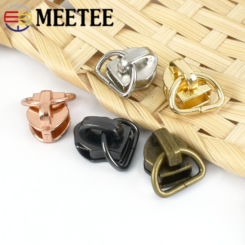 50/100 tk 5# tõmblukuga liugur D rõngas tõmbluku tõmbepea nailonist tõmblukud kott riided jope tõmblukud tõmbed parandus isetehtud õmblustarvikud