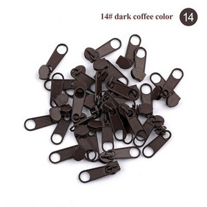 50 бр. / опаковка 3 # Метален цвят Цип Издърпайте плъзгаща се глава За Направи си сам Ремонт на възглавница Спално бельо Чанта етикети дрехи с цип