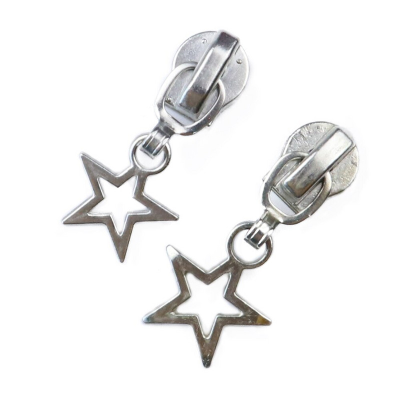 10 tk kuldne ja hõbedane tõmblukk tõmblukk tõmblukk 5# riiete jaoks jope teksad Automaatne lukk DIY riiete õmblemine metallist tarvikud