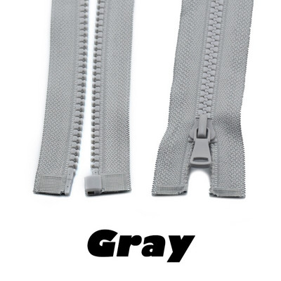 3vnt 5# 30/40/55/60/70/80/90 cm dervos užtrauktukas atviro galo automatinis užraktas ECO plastikiniai užtrauktukai drabužiams siūti