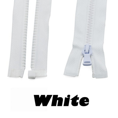 3vnt 5# 30/40/55/60/70/80/90 cm dervos užtrauktukas atviro galo automatinis užraktas ECO plastikiniai užtrauktukai drabužiams siūti