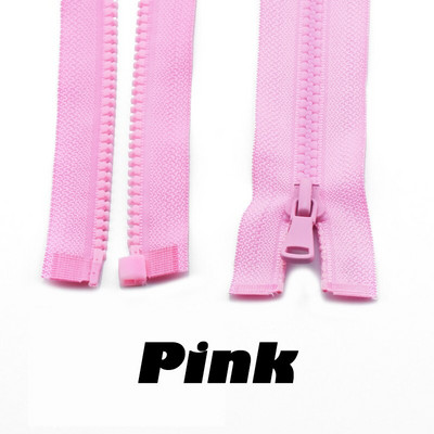 3vnt 5# 30/40/55/60/70/80/90 cm dervos užtrauktukas atviro galo automatinis užraktas ECO plastikiniai užtrauktukai drabužiams siūti