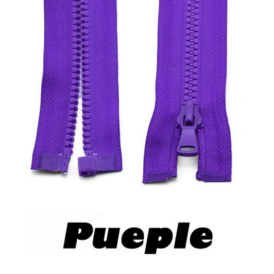 3vnt 5# 30/40/55/60/70/80/90 cm dervos užtrauktukas atviro galo automatinis užraktas ECO plastikiniai užtrauktukai drabužiams siūti