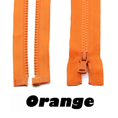 3vnt 5# 30/40/55/60/70/80/90 cm dervos užtrauktukas atviro galo automatinis užraktas ECO plastikiniai užtrauktukai drabužiams siūti