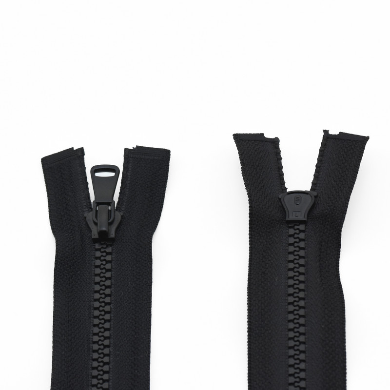 3vnt 5# 30/40/55/60/70/80/90 cm dervos užtrauktukas atviro galo automatinis užraktas ECO plastikiniai užtrauktukai drabužiams siūti