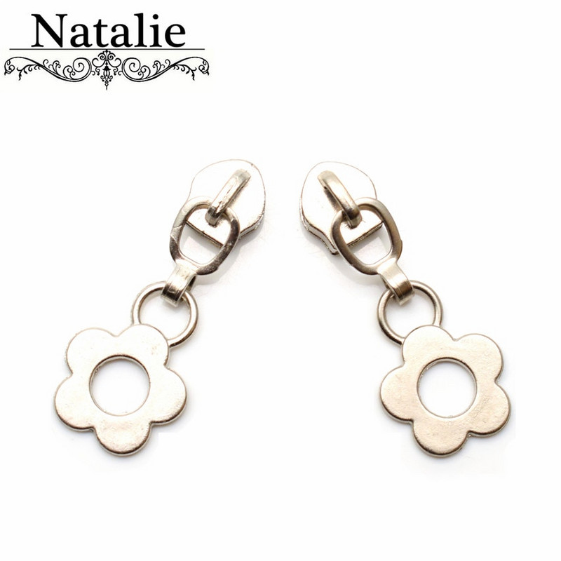 10 ks 5# nylonový zips s pokovovaním, kovový kvetinový zips, súpravy na opravu, kabát, peňaženka, kufor, príslušenstvo, krajčírsky nástroj