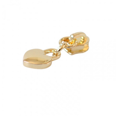 10Pcs 3# Плъзгачи с цип Сърцевидна глава Метален цип Издърпайте цип за ръчна чанта Раница Шиене на облекло Аксесоари Направи си сам