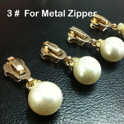 10 ks 3/5 # Dekoratívne perlové zipsy so sťahovákom, zlatý zips, sťahovák na tašky, oblečenie, topánky, DIY remeslá, prívesky, ozdoby