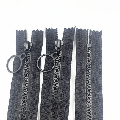 5 kom. Plastični patentni zatvarači od 3 # s prstenom za povlačenje (30 cm-70 cm) Zatvarači na kraju za DIY torbu za šivanje rukotvorina Zatvarač 20/boja