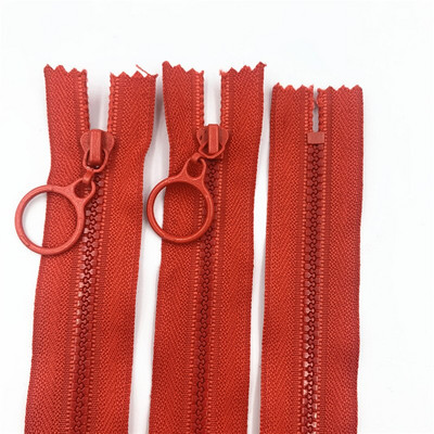 5 kom. Plastični patentni zatvarači od 3 # s prstenom za povlačenje (30 cm-70 cm) Zatvarači na kraju za DIY torbu za šivanje rukotvorina Zatvarač 20/boja