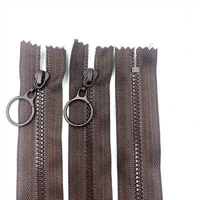 5 kom. Plastični patentni zatvarači od 3 # s prstenom za povlačenje (30 cm-70 cm) Zatvarači na kraju za DIY torbu za šivanje rukotvorina Zatvarač 20/boja