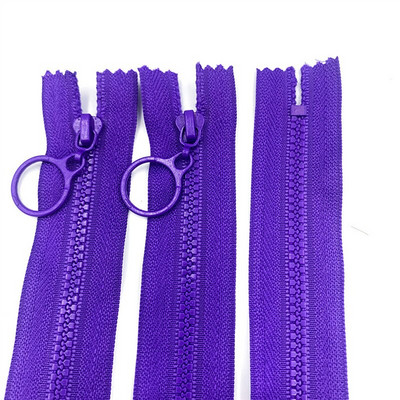 5 kom. Plastični patentni zatvarači od 3 # s prstenom za povlačenje (30 cm-70 cm) Zatvarači na kraju za DIY torbu za šivanje rukotvorina Zatvarač 20/boja