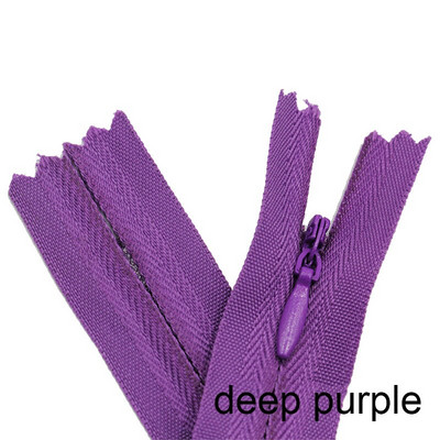 10 бр. 3#15 см 28 см 35 см 40 см 45 см 50 см 55 см 60 см Невидими ципове Найлонов цип с намотка, приспособен за аксесоари за ръчно шиене