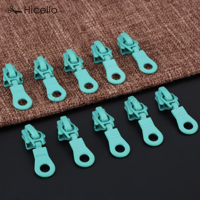 10 ks kovových zipsov, zipsy, hlavy 5#, zliatina zinku, živicový zips, výmena, ťahanie, DIY remeslo, látková taška, oprava, šitie, Hicello