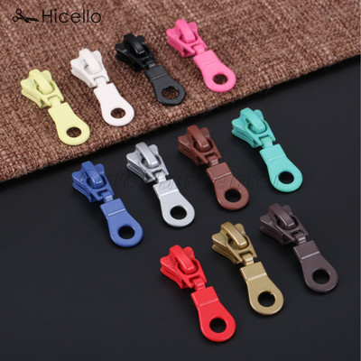 10 ks kovových zipsov, zipsy, hlavy 5#, zliatina zinku, živicový zips, výmena, ťahanie, DIY remeslo, látková taška, oprava, šitie, Hicello