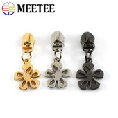 10 buc. Glisoare cu fermoar Meetee pentru 5 # Fermoare metalice din nailon pentru jachetă cu fermoar Extractor cu fermoar Geanta pentru capul cu fermoar Seturi de reparații pandantiv Accesorii DIY