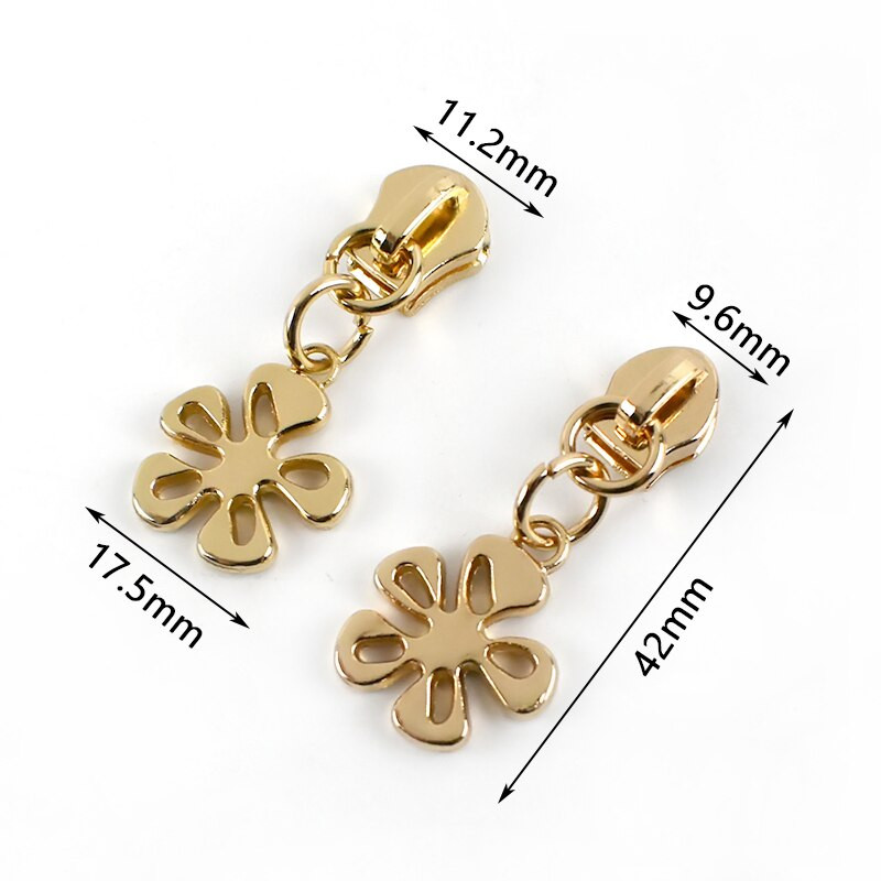 10 buc. Glisoare cu fermoar Meetee pentru 5 # Fermoare metalice din nailon pentru jachetă cu fermoar Extractor cu fermoar Geanta pentru capul cu fermoar Seturi de reparații pandantiv Accesorii DIY