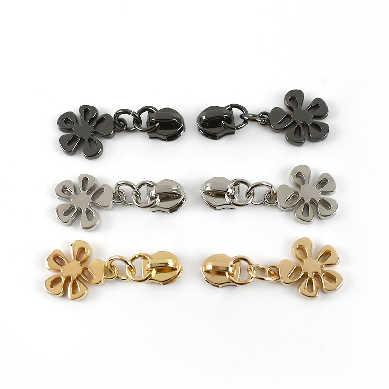 10 buc. Glisoare cu fermoar Meetee pentru 5 # Fermoare metalice din nailon pentru jachetă cu fermoar Extractor cu fermoar Geanta pentru capul cu fermoar Seturi de reparații pandantiv Accesorii DIY