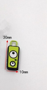 6 ks mäkký plastový prívesok na zips, kreslený film, sťahovák zipsu, náhradná šnúrka na zips, dekorácia hlavy zipsu, šijacie príslušenstvo.