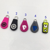 6 ks mäkký plastový prívesok na zips, kreslený film, sťahovák zipsu, náhradná šnúrka na zips, dekorácia hlavy zipsu, šijacie príslušenstvo.