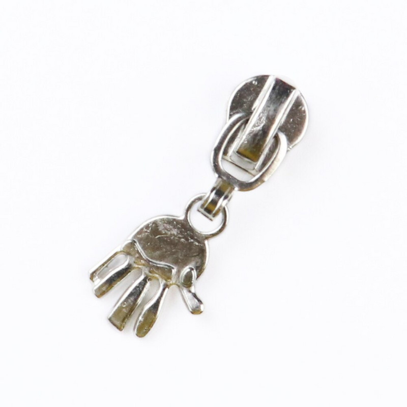 5 # Cap de fermoar placat cu aliaj de zinc pentru haine haine Blocare automată metal cu fermoar glisoare DIY pânză accesorii de cusut 10 buc