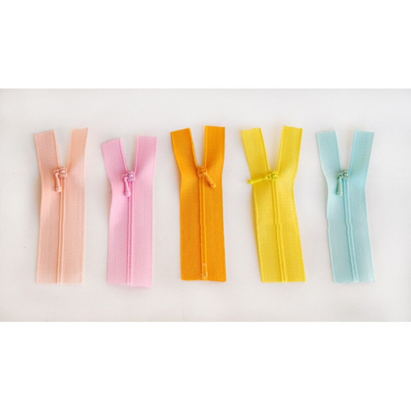 5 tk 10 cm 0 # avatud otsaga mini tõmblukk DIY käsitsi valmistatud õmblustarvikud DIY nukumantli kleidi õmblemiseks scrapbooking rõivale