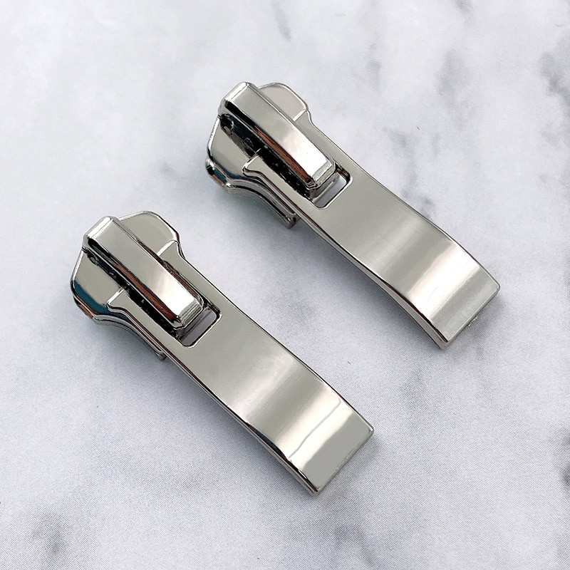 Kit de reparare a capului cu fermoar din metal #5 pentru accesorii pentru glisoare cu fermoar DIY, cusut manual, artizanat, îmbrăcăminte, decorare pentru bagaje