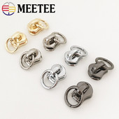 5/10 buc Meetee 5 # glisoare cu fermoar pentru fermoar metalic inel O Zip cap extractor sac haine truse de reparare bagaje accesorii de cusut bricolaj