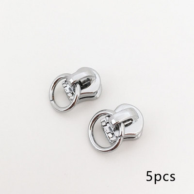 5/10 buc Meetee 5 # glisoare cu fermoar pentru fermoar metalic inel O Zip cap extractor sac haine truse de reparare bagaje accesorii de cusut bricolaj