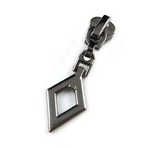 20 buc/lot, auriu negru 3# glisoare cu fermoar cu extractoare în formă de romb pentru fermoare din metal/nailon Accesorii pentru îmbrăcăminte/geantă/pantofi