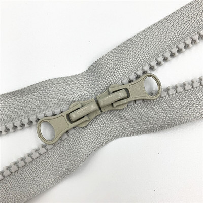 1tk 80cm 90cm 5# topelttõmblukuga liugurid plastikvaigust värviline tõmblukk riidekoti õmblustarvikute jaoks eraldav tõmblukk