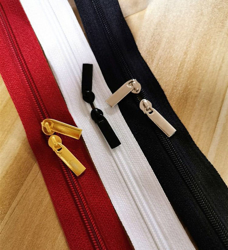 20 buc. Glisoare cu fermoar pentru 3 # 5 # Fermoare din nailon Fermoare pentru jachetă de buzunar Fermoare pentru cap Seturi de reparare pentru fermoar Accesorii de cusut DIY