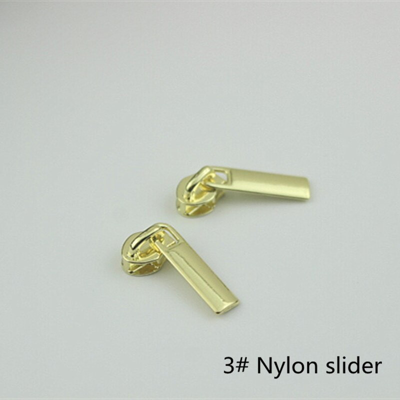 20 buc. Glisoare cu fermoar pentru 3 # 5 # Fermoare din nailon Fermoare pentru jachetă de buzunar Fermoare pentru cap Seturi de reparare pentru fermoar Accesorii de cusut DIY