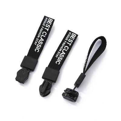 100 ks/lot módne osobnostné písmeno zipsová hlava na dekoráciu tašky a oblečenia alebo kľúče a telefón zavesiť pracku príslušenstvo