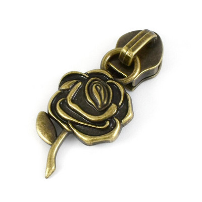 10 buc 5 # glisor cu fermoar trandafir pentru fermoar din nailon Decor pentru cap Kit de reparare cu fermoar pentru geanta haine jacheta haina bricolaj accesorii de cusut