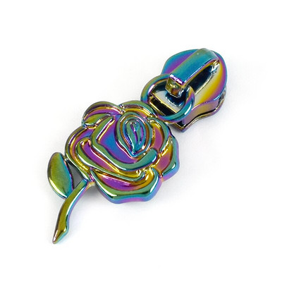 10 buc 5 # glisor cu fermoar trandafir pentru fermoar din nailon Decor pentru cap Kit de reparare cu fermoar pentru geanta haine jacheta haina bricolaj accesorii de cusut