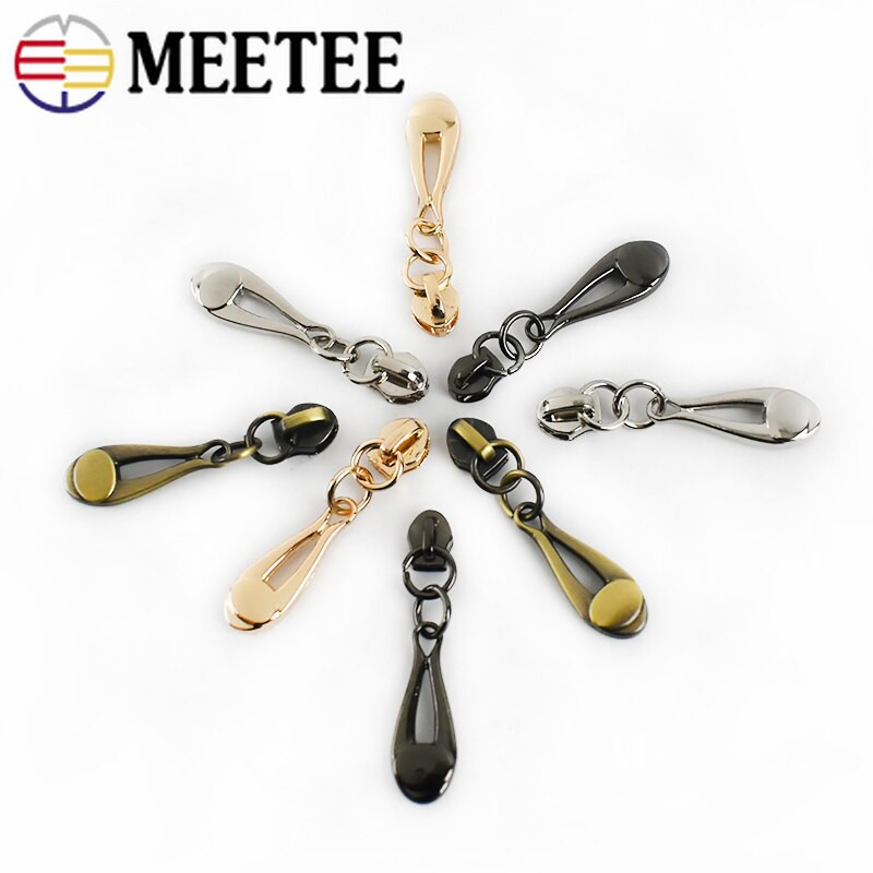 20 kom Torba Torbica Džepni zatvarači Klizači za 3 # najlonske patentne zatvarače Odjeća Novčanik Pencilbag Zip Head Setovi za popravak DIY pribor za šivanje