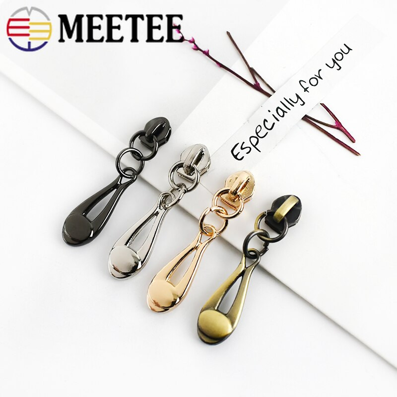 20 kom Torba Torbica Džepni zatvarači Klizači za 3 # najlonske patentne zatvarače Odjeća Novčanik Pencilbag Zip Head Setovi za popravak DIY pribor za šivanje