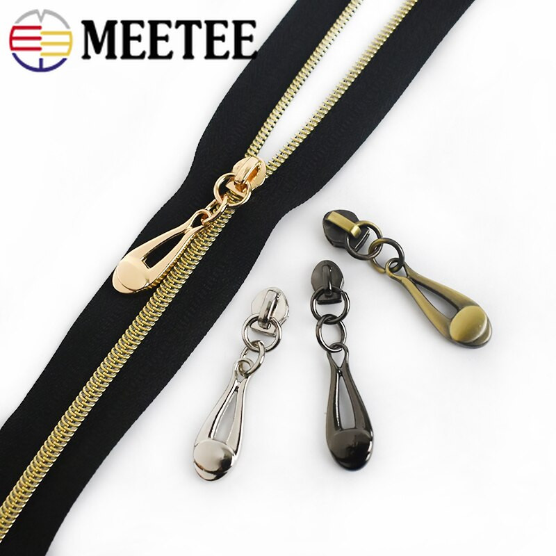 20 kom Torba Torbica Džepni zatvarači Klizači za 3 # najlonske patentne zatvarače Odjeća Novčanik Pencilbag Zip Head Setovi za popravak DIY pribor za šivanje