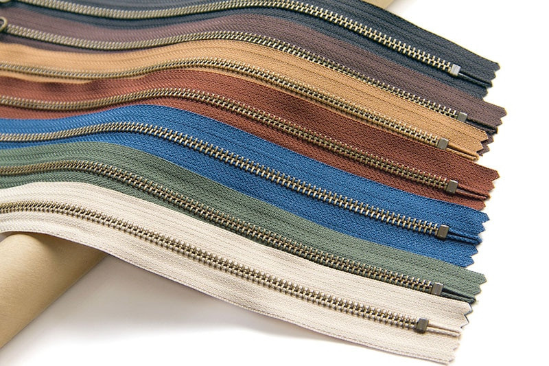 1vnt YKK 5# metalinis bronzinis užtrauktukas uždaras automatinis užraktas, pasidaryk pats, rankinė, rankinė, batai, užtrauktukai, priedai