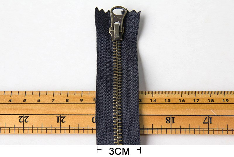 1vnt YKK 5# metalinis bronzinis užtrauktukas uždaras automatinis užraktas, pasidaryk pats, rankinė, rankinė, batai, užtrauktukai, priedai