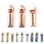 5 TK Käsitsi valmistatud tõmblukuga liugurid nailonist tõmblukkude jaoks Rõivaste tõmblukupeaga tõmbekott Tõmbluku paranduskomplektid DIY õmblustarvikud 27x8mm