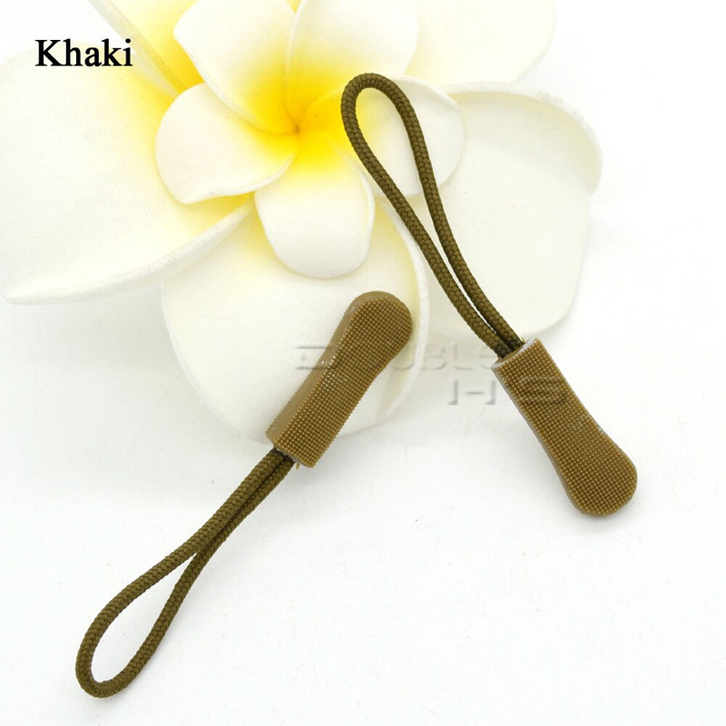 20 ks/lot Mix farebných šnúrok so zipsom, popruh na zips, čierny, pre doplnky k odevom