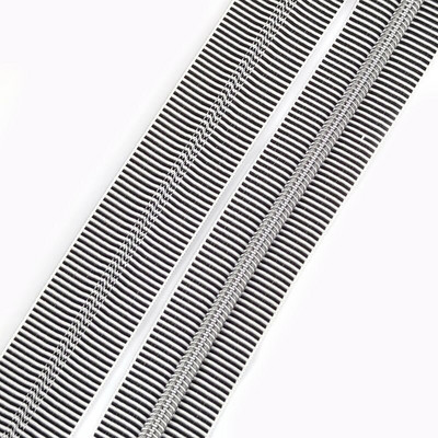 2/4/10 meetrit 5# nailonist tõmblukuga teibid Triibulised dekoratiivsed tõmblukud koti jaoks seljakoti riided, pagas, isetegemine rõivaste õmblustarvikud